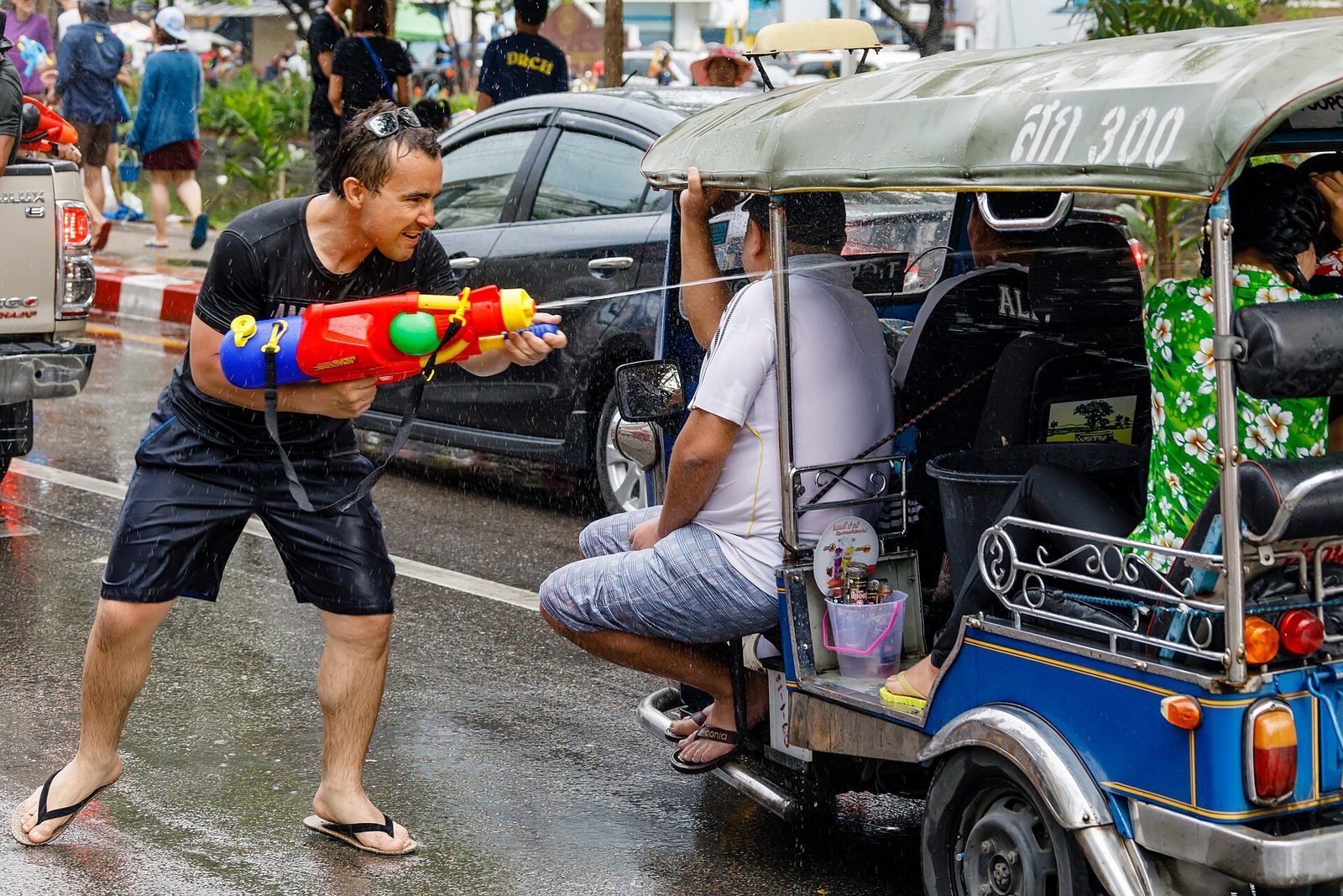 Songkran i Chiang Mai — thailändska nyåret