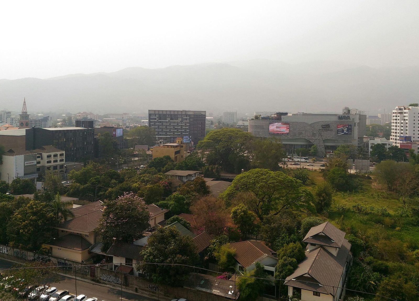 Luftkvaliteten i Chiang Mai — smog och PM2.5